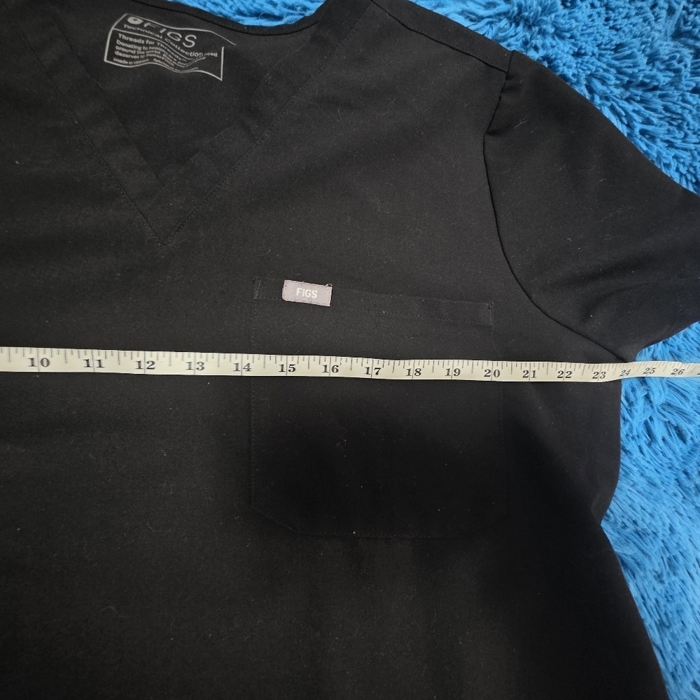 Figs Catarina Womens Scrub Top Black Size XXL/P - Picture 6 of 6